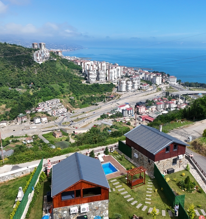 Deniz manzaralı bungalov